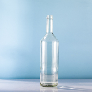Récipient de <span class=keywords><strong>cidre</strong></span> de Martini de rhum rond classique 375/500/750/1000/1500ml bouteille d'alcool en verre de vin rouge clair avec <span class=keywords><strong>bouchon</strong></span> en liège - Product Image 6