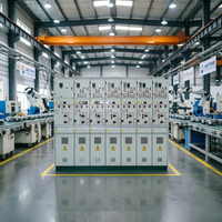 Distribution d'énergie industrielle de haute qualité, 12 kV, 11 kV, 630 A, à gaz SF6, modulaire, triphasée, IP67, résistante aux intempéries, en métal, pour intérieur