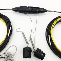 Connecteur de câble à fibres optiques de terrain YZB04P YZB04S, étanche pour extérieur, connecteur mâle et femelle YZB 4 cœurs