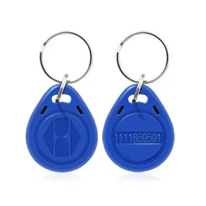 Waterproof Proximity Key Fob ABS 125KHz TK4100 Keychain Tag Contactless RFID Keyfob