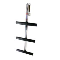 Accessoires et pièces de bateau de qualité supérieure échelle de plongée 3 étapes SS 304 pour yacht et bateau