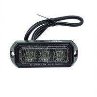 Feu de signalisation stroboscopique à LED bleue ZhengYue 12V 9W pour grilles de camions/SUV/quad/voitures - Rénovation/Mise à niveau - Garantie 12 mois