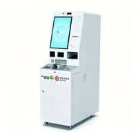 Wisecard D11M 22 devises mondiales 150+ coupures de billets 10 billets/secondes Écran tactile 21,5 pouces Service 24h/24 et 7j/7 SDK activé Boîtier métallique