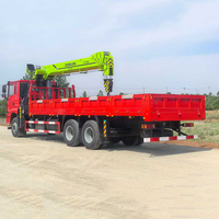 Shacman 6X4 14 Ton Truk Derek Lengan Teleskopik Tugas Berat Pasokan Pabrik Kualitas Terjamin
