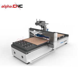 Alpha gỗ thợ mộc công cụ tự động Changer 1530 cắt CNC Router Khắc Đồ Nội thất máy làm gỗ - Product Image 5