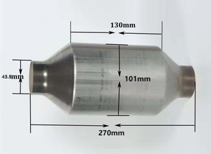 本田<span class=keywords><strong>2</strong></span>.3 1998-2002优质汽车转换器卡塔利科消声器催化转化器 - Product Image 2