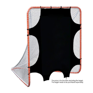 Porta da Lacrosse Portatile per Allenamento con Telaio Rinforzato Robusto, Design a Montaggio Rapido, Include Ganci e Corde per l'Allenamento sul Campo - Product Image 4