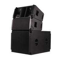 Système de sonorisation Line Array V20 de haute qualité, double enceinte passive 2 voies de 10 pouces, boîte de haut-parleur vide professionnelle