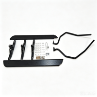 Marchepieds latéraux en acier 4x4 tout-terrain pour Great Wall Cannon Pao, marchepieds latéraux robustes pour voiture, protection de carrosserie, accessoires 4x4