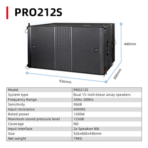 ลำโพงซับวูฟเฟอร์คู่สำหรับใช้งานกลางแจ้ง รุ่น Lane PRO212S ของแท้จากโรงงาน ระบบลำโพงแบบ Passive กันน้ำ รุ่น PRO212S - Product Image 3