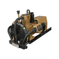 BESTSELLER Compresseur portable électrique refroidi par air Globaltech pour silo-citerne à ciment en vrac, pistons de 160 mm, décharge 480V/380V