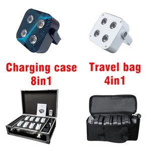 Flyko Mini uplight <span class=keywords><strong>4x12W</strong></span> không dây Wifi Battery Powered LED <span class=keywords><strong>PAR</strong></span> ánh sáng cho đám cưới DJ sự kiện khách sạn - Product Image 2