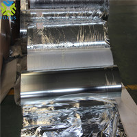 Film métallique sous vide bpp/PET, feuille d'aluminium revêtue sous vide, avec rouleau de film pe pour la construction des matériaux d'isolation