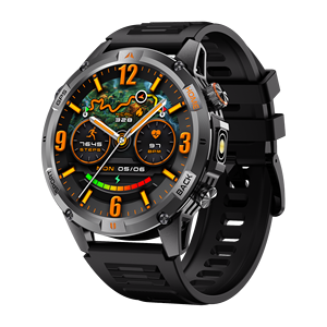 Reloj Inteligente Deportivo para Hombre con GPS, Llamadas por Bluetooth, Monitor de <span class=keywords><strong>Salud</strong></span>, Resistente al Agua IP68, Linterna LED y Brújula para Deportes al Aire Libre - Product Image 6