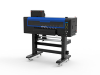 Impresora DTF Automática de 24 Pulgadas, 2 Cabezales I3200, Impresora de Transferencia de Calor con Tinta Blanca, Máquina de Impresión Digital para Prendas Textiles
