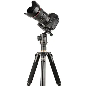 Q520 146cm Camera Tripod Professional Tripod Stand With Q02 Ball Head Aluminum Portable Tripied For Video Camera