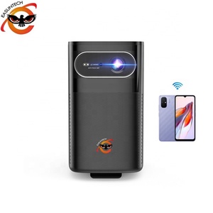 โปรเจคเตอร์พกพา EASUNTECH M1 แบตเตอรี่ในตัว Pico Wifi Full HD 1080p ชาร์จซ้ำได้ ฉายภาพ 3 มิติ ทีวีกลางแจ้ง LED Android DLP มินิ 4K สำหรับโทรศัพท์ - Product Image 1