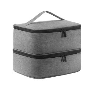 Élégant sac de rangement pour dame de haute qualité et durable grande capacité Portable cosmétique fermeture à glissière sac de rangement de maquillage réutilisable - Product Image 2
