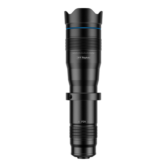 Hot Sale Wide Angle 36X Telescope Lens 4K HD 36X Telephoto Zoom Telescopic Lens Eyepiece Lens with Tripod and Remote Shutter