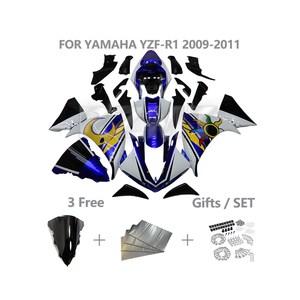 Carénage complet personnalisé pour moto YAMAHA R1 2009-2011, kit carénage YZF R1, carénages en ABS injecté, cadre de moto Y1009-108a - Product Image 1
