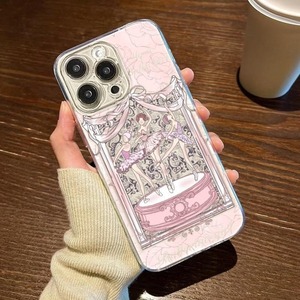 Cover per Telefono in TPU con Design Ballerina <span class=keywords><strong>Rosa</strong></span> alla Moda per <span class=keywords><strong>iPhone</strong></span> 11 12 <span class=keywords><strong>13</strong></span> 14 15 16 17 <span class=keywords><strong>Pro</strong></span> <span class=keywords><strong>Max</strong></span>, con Supporto per Telefono Incluso - Product Image 2