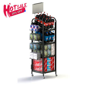 Groothandel Vloerstandaard Frisdrankhouder Staat Water Energie Fles Drank <span class=keywords><strong>Display</strong></span> <span class=keywords><strong>Rack</strong></span> - Product Image 2
