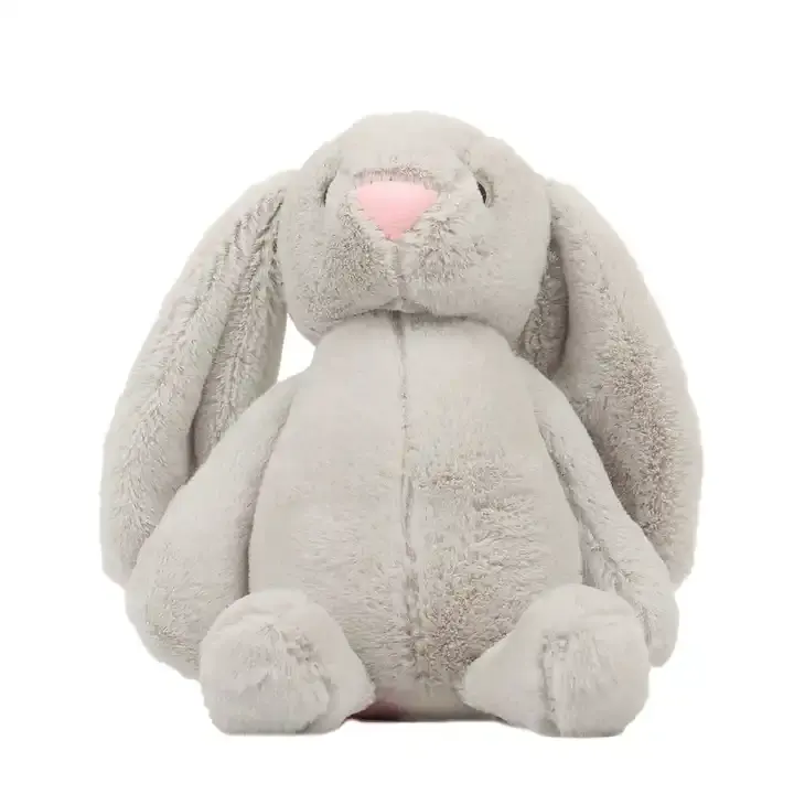 30cm farciti lunghi orecchie di coniglio peluche giocattoli di peluche che dormono simpatici coniglietti cartoni animati bambole regalo di compleanno per bambini