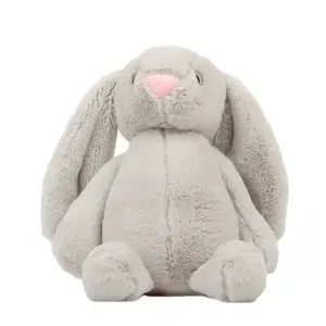 30厘米毛绒长耳兔毛绒玩具睡觉可爱兔子卡通动物娃娃儿童宝宝生日礼物