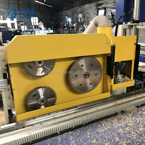 Double End Chế Biến Gỗ Tự Động Ngón Tay Doanh Shaper Line/Gỗ Tự Động Tenoning Và Mortising Máy Móc Với Gluing - Product Image 3