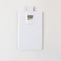 Nouveaux produits Crédit d'entreprise Mémoire promotionnelle Slim 256gb Style Logo Lecteurs personnalisés Fash Ultra Card Usb Drive