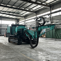 Perforadora Hidráulica de Orugas para Minería Subterránea, Perforadora de Rocas para Túneles, Motor Diésel de 85kw, Profundidad Máxima de Perforación de 50m