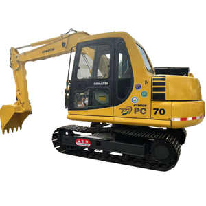 Mini pelleteuse sur chenilles Komatsu d'occasion PC70 de bonne qualité à vendre en bon état, prix réduit, stock Shanghai - Product Image 1