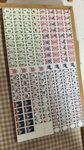 Nuevo Juego de Mahjong Americano Moderno con Temática 'Once Upon a Time America', Hecho a Mano en Acrílico, Ecológico, Portátil, para Regalo - Product Image 4