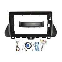 Autoradio Android Meihua avec cadre 9 pouces, lecteur DVD, panneau de tableau de bord pour Hyundai Lafesta 2019 avec faisceau de câblage