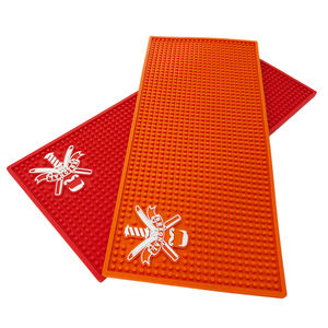 Alfombrilla de Silicona Personalizada para Herramientas de Barbería, con Textura de Puntos, Logotipo de Tijeras, Organizador de Herramientas de Peluquería, Alfombrilla Negra Resistente al Calor para Salón de Belleza - Product Image 3