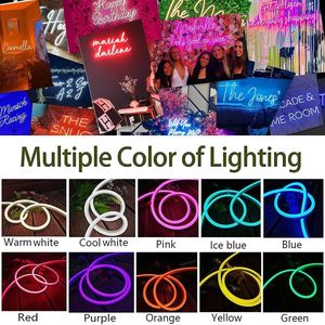3D Acrylic Custom Neon <b>Sign</b> Personalized <b>LED</b> Name <b>Sign</b> for Wedding Events Bar Business Home Mall Waterproof Signage Decor - Product Image 6