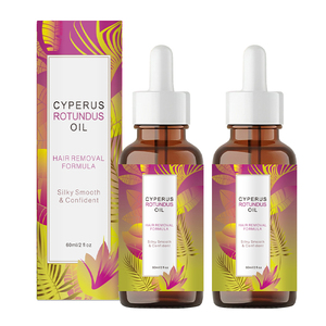 Aceite de Cyperus Rotundus 100% Natural al por Mayor para Cuerpo y Rostro, Reduce Poros, Elimina el Vello, Inhibidor del Crecimiento del Vello a Largo Plazo - Product Image 1