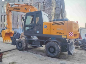Excavatrice Hyundai d'occasion de marque coréenne d'origine, Hyundai 210w, Hyundai R210w-9s d'occasion, 210W-9, 210W-9S, 210, 210W, R210, roue à vendre - Product Image 4