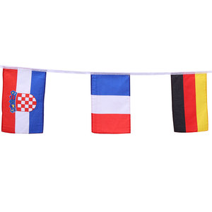 Direct Factory-Made Large Printing and Sewing Workshop ISO Standard Quality <strong>Custom</strong> <strong>String</strong> Bunting <strong>Flags</strong> - Product Image 3