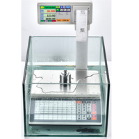 Báscula Inteligente HAOYU de 30 kg con Pantalla LCD para Calcular Precios, Precisión de 10 g, Aplicación Disponible, OEM