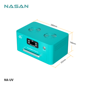 Nasan NA-UV 1000W Caja de Luz UV Inteligente de 8 Pulgadas para Reparación de Teléfonos Móviles, Pegamento UV OCA <span class=keywords><strong>LOCA</strong></span>, Disipación Rápida de Calor, Curvado - Product Image 1