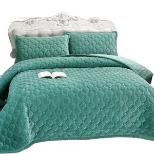 Copriletto in velluto di cristallo doppio foglio laterale spessa coperta di <span class=keywords><strong>flanella</strong></span> singola doppia coperta - Product Image 1