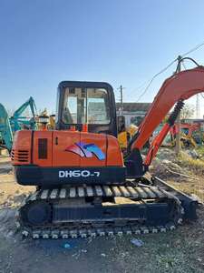 Excavatrice d'occasion Doosan Dh-60-7 Dx 60 de 6 tonnes avec moteur, boîte de vitesses et PLC - Prix avantageux à vendre à Shanghai - Product Image 5