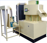 Fada Mini-broyeur de sciure de bois à haut rendement 1-1,5 tonnes/h, économique, 380V triphasé, garantie 3 ans, moteur 90 kW, 4500 kg, Shandong