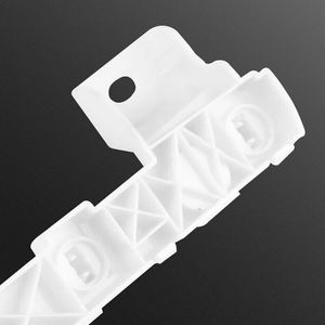 Soporte de Parachoques Delantero Mitsubishi 6400F549 6400F550 Viga de Refuerzo ABS Izquierda Derecha Compatible con Lancer EVO - Product Image 1