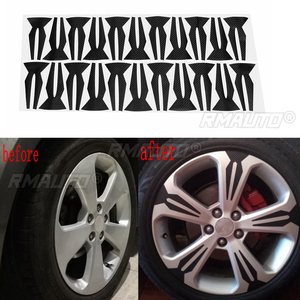 20 autocollants 4D en fibre de carbone pour jantes de voiture, pour Chevrolet Cruze 2009 2010 2011 2012 2013, accessoires de style automobile - Product Image 1