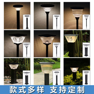 Lámpara solar de aluminio para exteriores Juming de 1W LED, montada en el suelo para iluminación de patios, villas y jardines. - Product Image 4