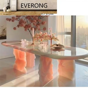 Mesa de Té de Lujo de Mármol Ónix Natural Personalizada, Muebles Elegantes <span class=keywords><strong>para</strong></span> <span class=keywords><strong>Comedor</strong></span>, Fabricante de Muebles de Piedra Premium - Product Image 2