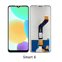 Layar LCD Tecno Pova 2 4 Original dengan Frame Panel Sentuh Digitizer Infinix Note 10 Pro LCD 11 Pro X697 Layar LCD Ponsel 1 Tahun Garansi