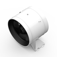Ventilateur de ventilation efficace multi-vitesses de conception de moteur à réaction de 10 pouces 250 mm